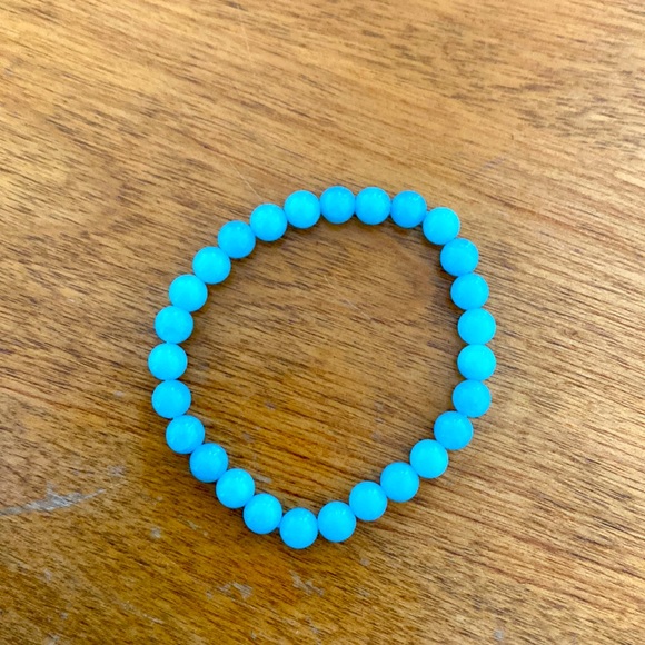 🌿 Aquamarine Beaded Bracelet - Picture 1 of 1